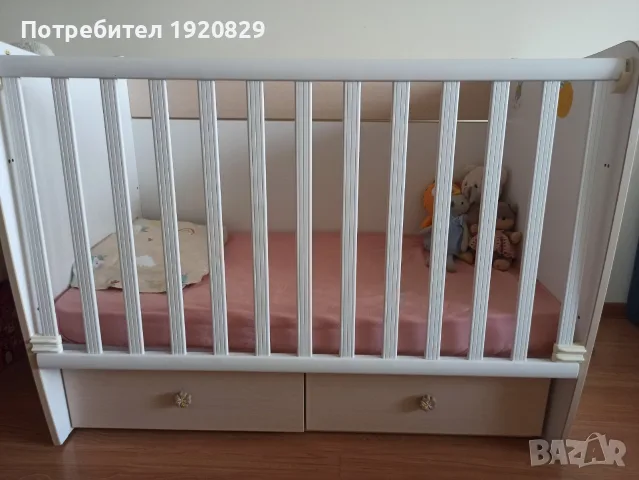 Детско/бебешко легло, снимка 2 - Бебешки легла и матраци - 55732054