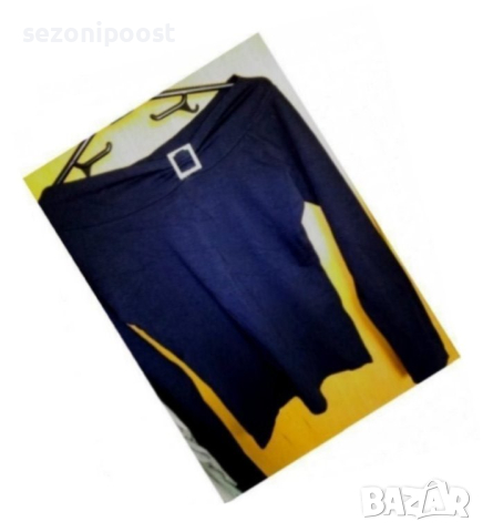 Дамска нова стилна блуза по тялото-ХС,С,М,Л💖👠💖