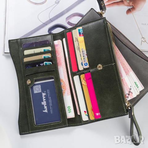 Дамски луксозен портфейл модел Р109, снимка 3 - Портфейли, портмонета - 36464857