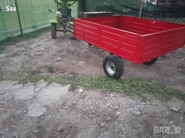 Ремарке за мотофреза Без спирачки , снимка 9 - Ремаркета - 53772699