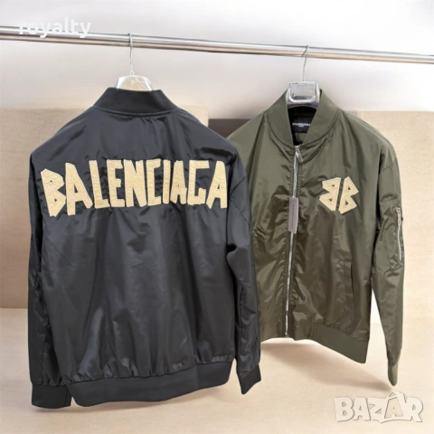 Balenciaga Нова Мъжка Ветровка Два Цвята 
