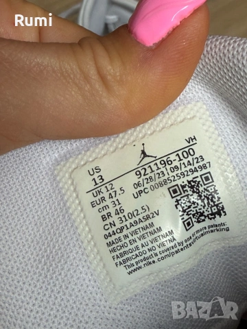 Оригинални мъжки маратонки Jordan Flight Origin 4! 47,5 н, снимка 8 - Маратонки - 53760243