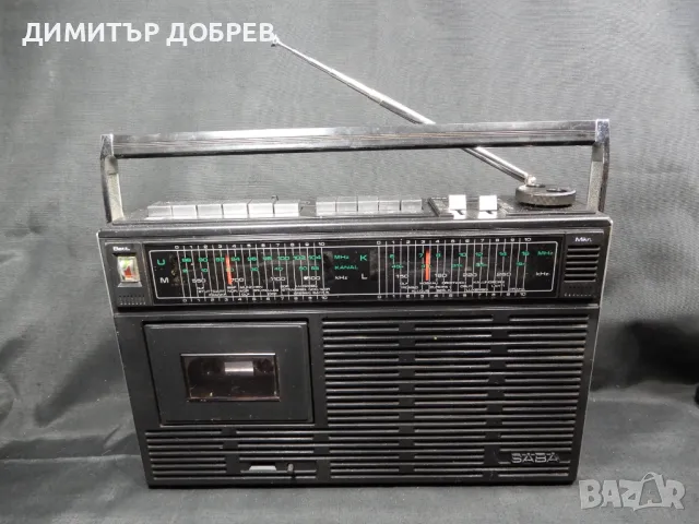 СТАР РЕТРО РАДИО КАСЕТОФОН SABA RCR 364