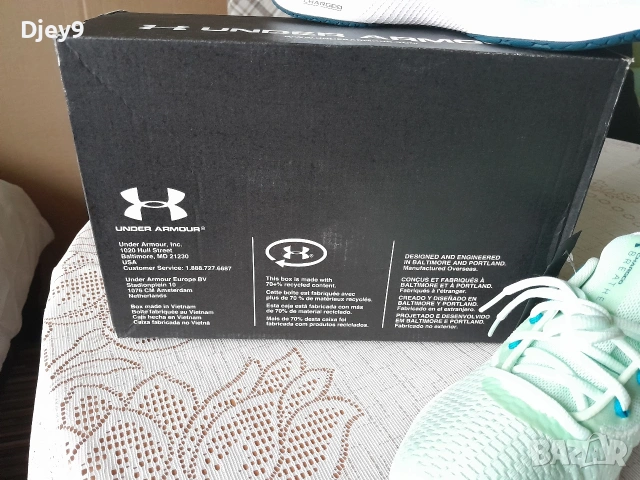 маратонки under armour нови, снимка 13 - Маратонки - 53063679