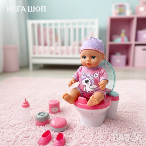 Пишкащо бебе с пееща тоалетна Tutu Love – Забава и урок за малките, снимка 3 - Кукли - 52920548