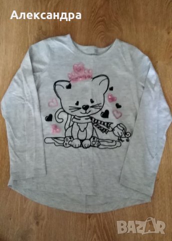 Лот от блузки за момичета, размер 122см - 128см, снимка 4 - Детски Блузи и туники - 34063479