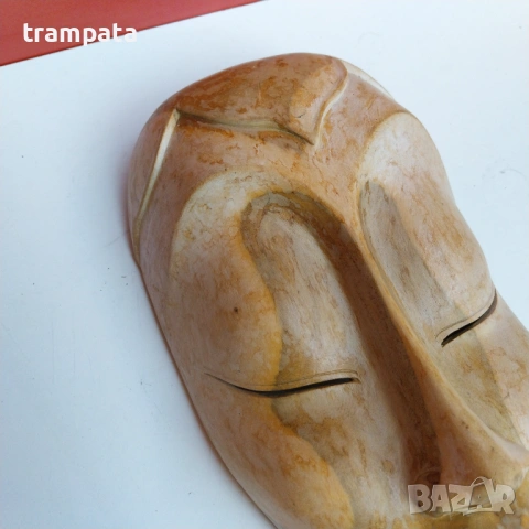 НАЙ ДОБРАТА ОФЕРТА Стара дървена маска Индонезия , снимка 3 - Антикварни и старинни предмети - 53710594