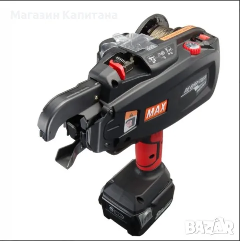 Акумулаторна машина за връзване на арматура MAX RB398S / 14,4 V / 2 батерии, Япония, снимка 2 - Други машини и части - 49927606