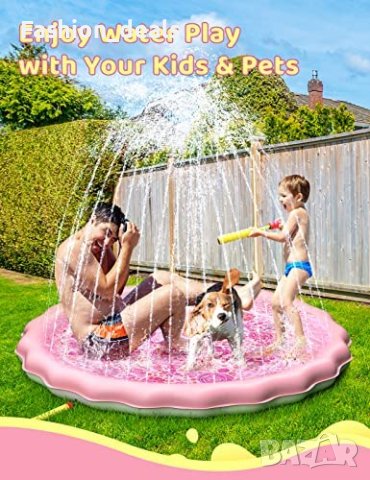 Надуваема играчка Градински воден мат / басейн за бебета и малки деца, снимка 7 - Надуваеми играчки - 40426530