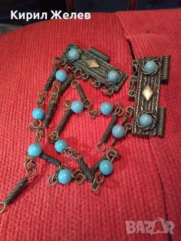 ЕЛЕМЕНТИ от ВЪЗРОЖДЕНСКА БРОНЗОВА ТЮРКОАЗЕНА ОГЪРЛИЦА ГРИВНА за РЕСТАВРАЦИЯ 15114, снимка 2 - Антикварни и старинни предмети - 30652774
