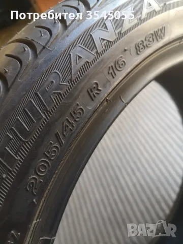 205 45 16 Бриджстоун единична гума, снимка 4 - Гуми и джанти - 49596085