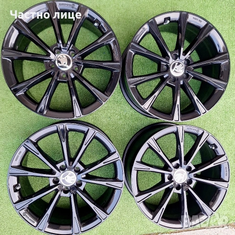 Продавам 4бр 19-ки джанти за Шкода Супърб, 