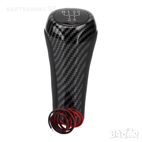 Топка за скоростен лост PA756 - 5 Скорости - Светеща - Карбон , снимка 3 - Аксесоари и консумативи - 52179447