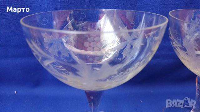 Две шампанки, ръчна гравюра, сватбени, снимка 3 - Чаши - 41881695