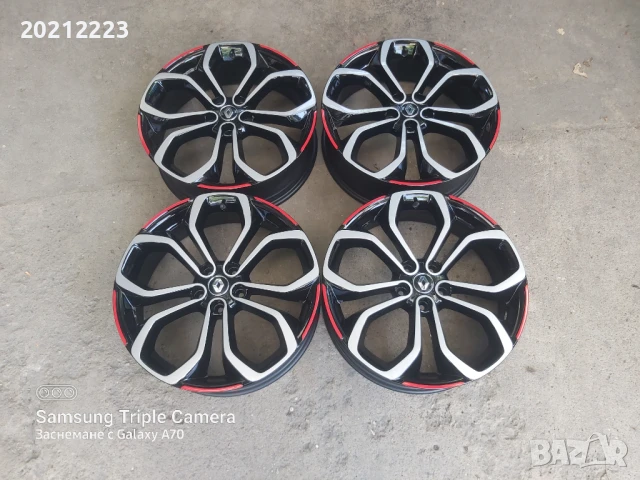 4 броя алуминиеви джанти за Renault Scenic,Renault Grand Scenic 20, снимка 2 - Гуми и джанти - 50796355
