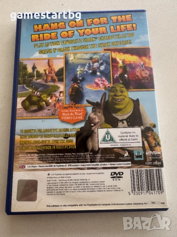 Shrek Smash N' Crash Racing за PS2, снимка 2 - Игри за PlayStation - 53614457