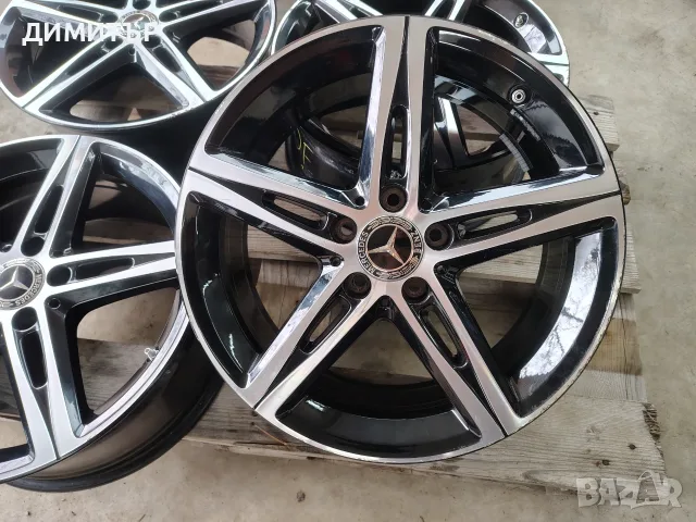 4бр.Алуминиеви джанти 18ки за MERCEDES 5x112 et49 центр.отвор66.6, снимка 2 - Гуми и джанти - 55770644