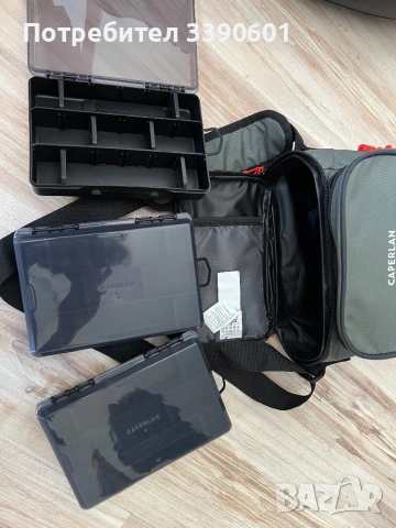 Decathlon чанта с кутии за принадлежности, снимка 3 - Екипировка - 53667466