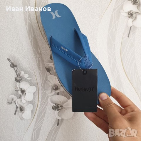HURLEY  чехли / джапанки номер 43,5-44, снимка 7 - Мъжки чехли - 41320120