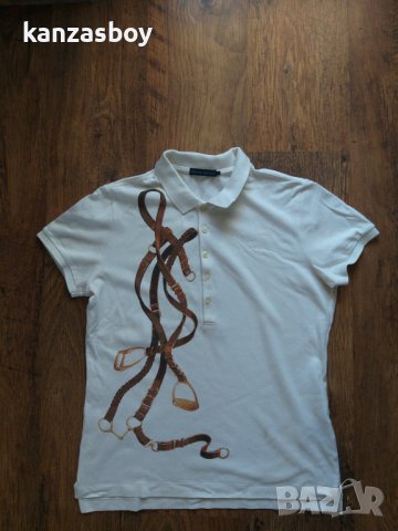 polo ralph lauren - страхотна дамска тениска, снимка 4 - Тениски - 39640910