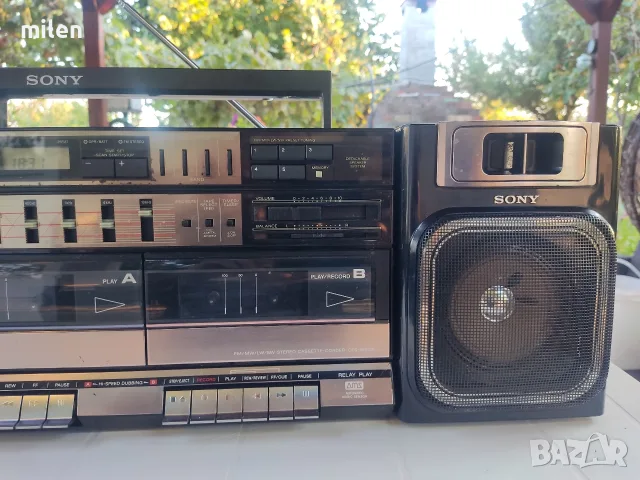 радио касетофон SONY CFS-W500L, снимка 2 - Радиокасетофони, транзистори - 56154366