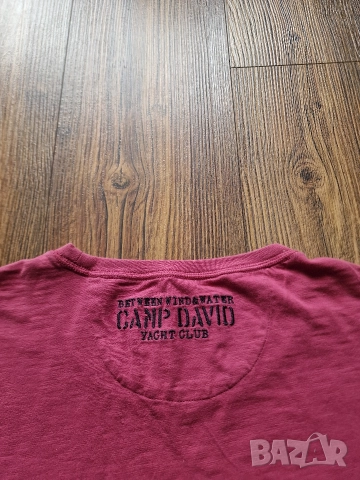 Страхотен мъжки суитчър блуза CAMP DAVID размер 3XL, снимка 7 - Суичъри - 52697542