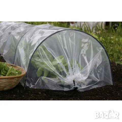 Малък тунелен парник за разсад 300х40см , снимка 1