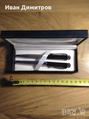 Страхотен масивен химикал в комплект с тънкописец в прекрасна кутия