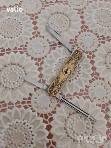 Ножче Solingen HUGO, снимка 2 - Антикварни и старинни предмети - 44458715