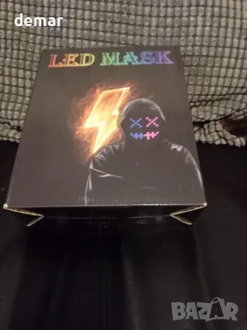 SPEWOM Светеща светодиодна маска с разпознаване на жестове и трансформация, снимка 10 - Други игри - 49689723