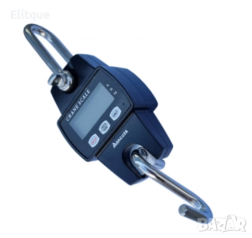 Ръчен електронен кантар LCD с кука до 300кг, снимка 5 - Друга електроника - 52815633