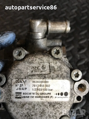 Помпа за Хидравлично Управление за Citroen/Peugeot C5 2.2 HDi (2006) 9636086680, снимка 3 - Части - 53511355