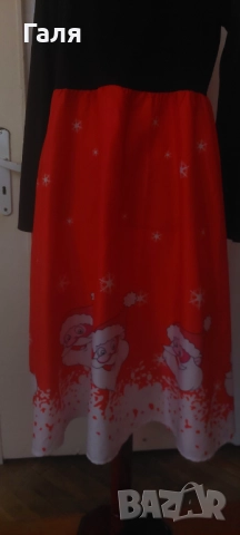 Коледна рокля размер Л/ХЛ, снимка 6 - Рокли - 52183555