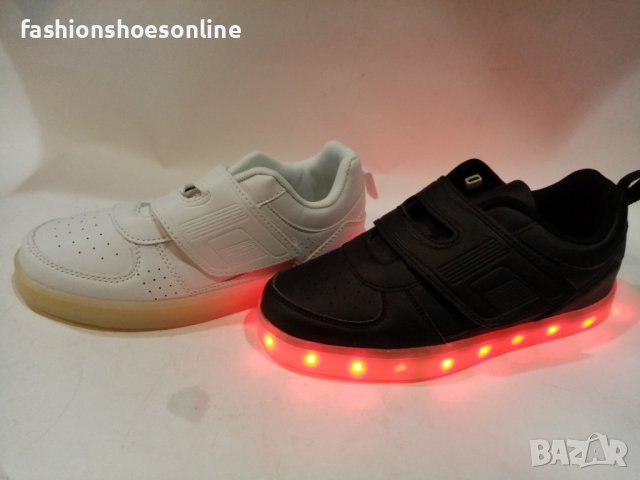 Детски светещи маратонки със USB зарядно. , снимка 3 - Детски маратонки - 40418622