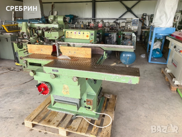 Циркуляр с карета + фреза трифазнен, снимка 4 - Други машини и части - 52630194