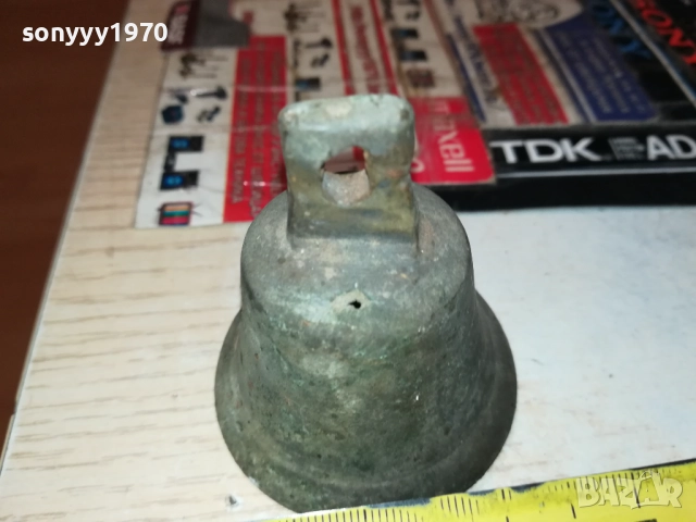 МЕД/МЕСИНГ-КАМБАНКА 3010251914, снимка 4 - Антикварни и старинни предмети - 52238670