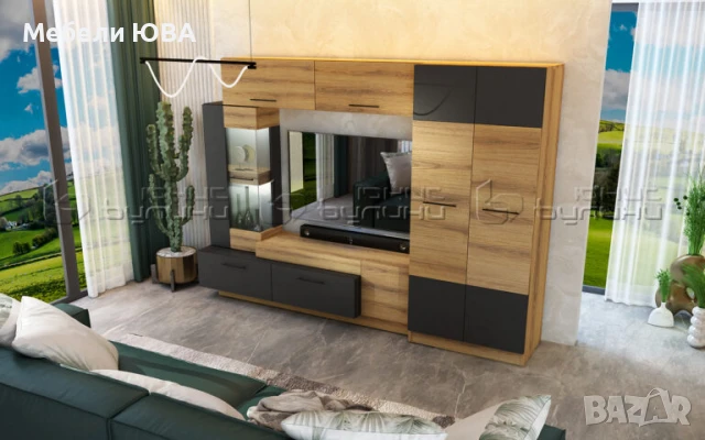 Секция Forte с LED осветление, снимка 2 - Секции и витрини - 51176596