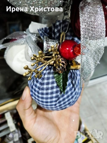 Ръчно изработени Коледни играчки, снимка 6 - Декорация за дома - 52685285