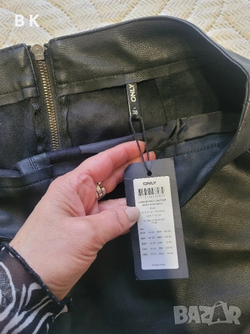 Нова кожена пола Only. , снимка 2 - Поли - 53790969