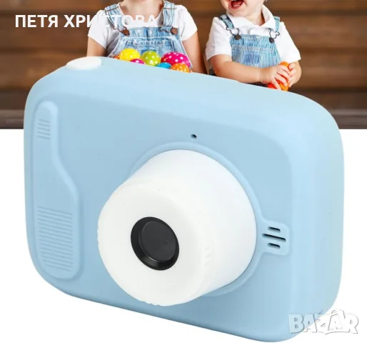 Детски фотоапарат с LCD дисплей и IP68 защита – Идеалния фотоапарат за вашето дете, снимка 4 - Фотоапарати - 56049153