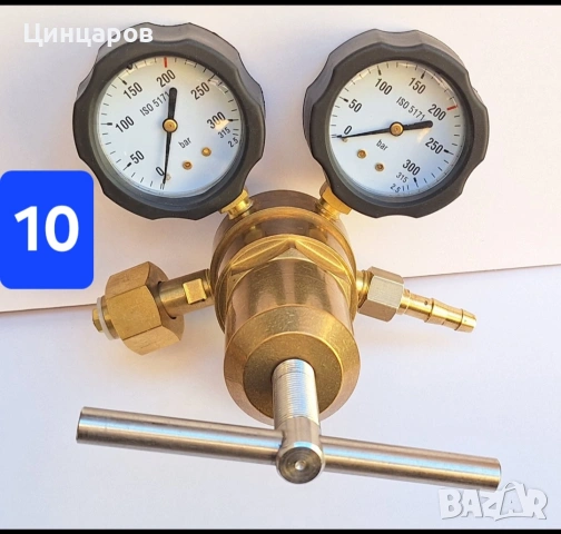 Азот от 10 до 150 Bar редуцир-вентили, редуктори, регулатори , снимка 11 - Други инструменти - 53534404