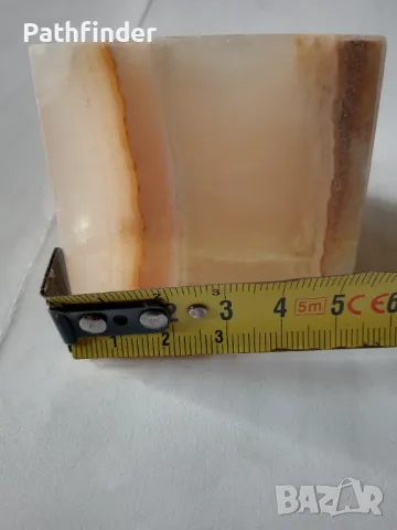 Пирамида от естествен мраморен оникс, снимка 9 - Статуетки - 47981904