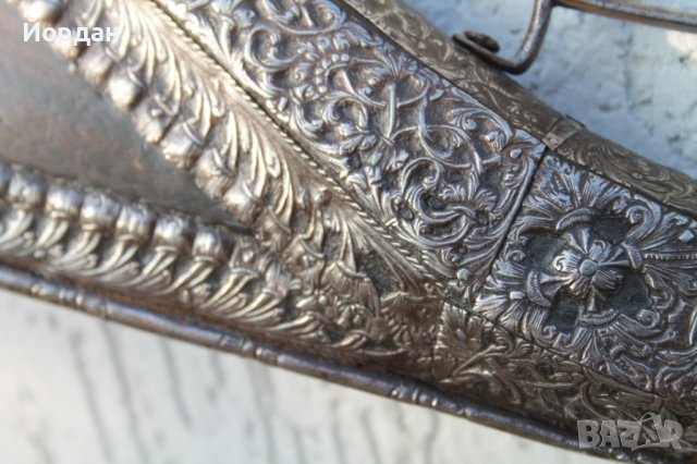 Европейска кремъчна пушка 1666 година, снимка 17 - Антикварни и старинни предмети - 42435377