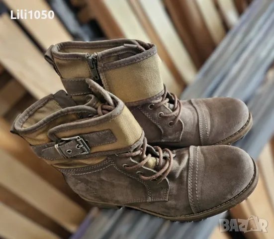 Боти / кубинки , снимка 13 - Дамски боти - 47688863