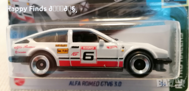 💕🧸Hot Wheels Alfa Romeo GTV6 3.0 Retro racers, снимка 1
