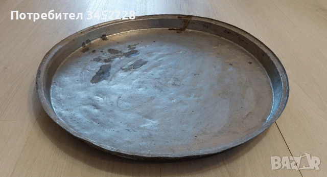 тава медна ретро голяма за ценители 45см , снимка 2 - Антикварни и старинни предмети - 51075633