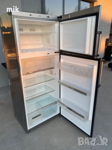 Хладилник с фризер Сименс инокс 170 , снимка 3 - Хладилници - 35756413