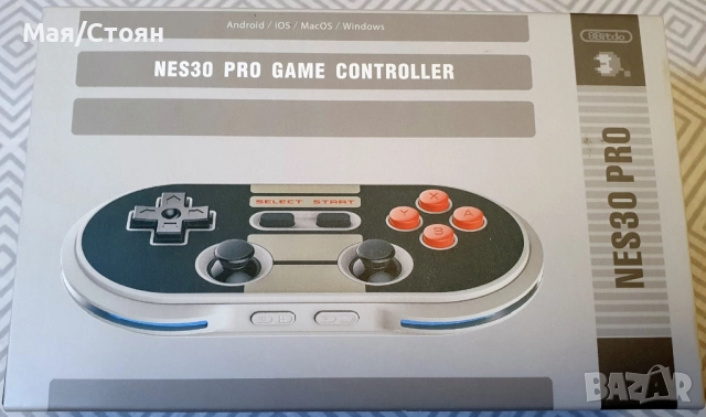 Геймпад 8Bitdo NES30 Pro, снимка 2 - Джойстици и геймпадове - 52050325