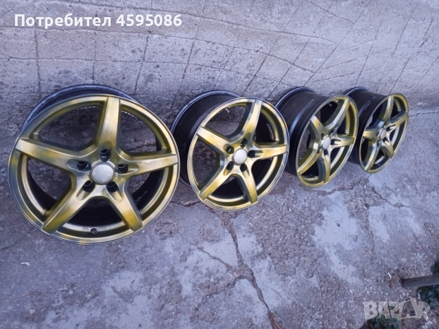 Джанти DEZENT 17 5x120, снимка 2 - Гуми и джанти - 52038812