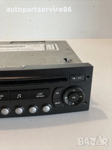 CD плейър стерео MP3 за Peugeot 3008 1.6 HDi (2010) 96669595Xt, снимка 3 - Части - 53569764